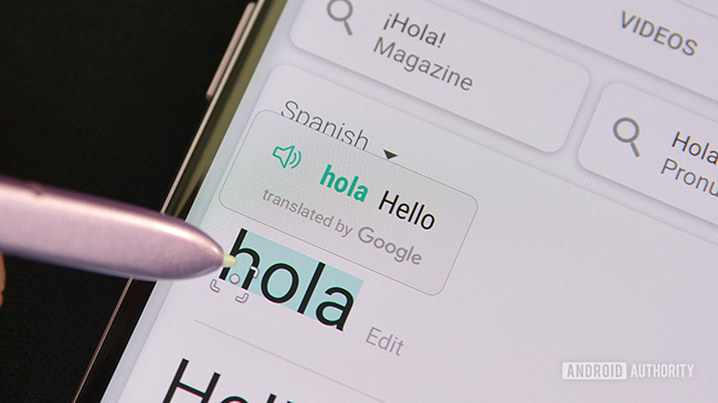 S-Pen Translate with Google Translate - استفاده از قلم اس پن