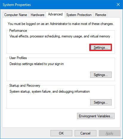 افزایش سرعت در ویندوز 10
