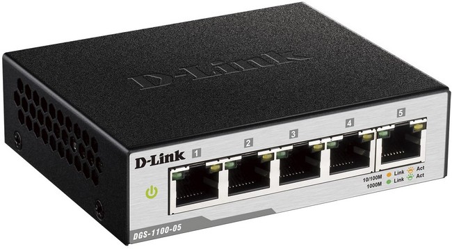 سوئیچ ۵ پورت دی لینک DGS-1100-05