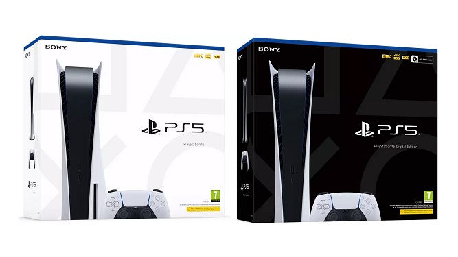 تفاوت ps5 دیجیتال با دیسک خور