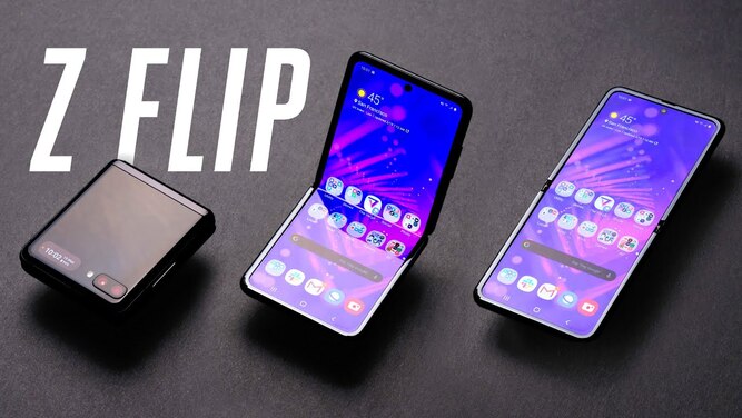 galaxy z flip پرفروش ترین گوشی تاشوی سال 2020