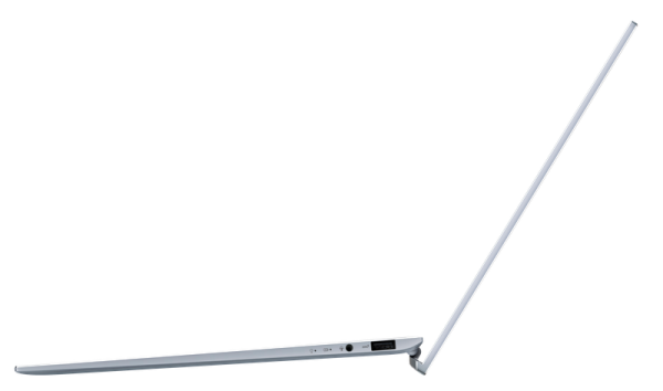 ASUSZenBookS13UX392ErgoLiftforcomfortabletyping