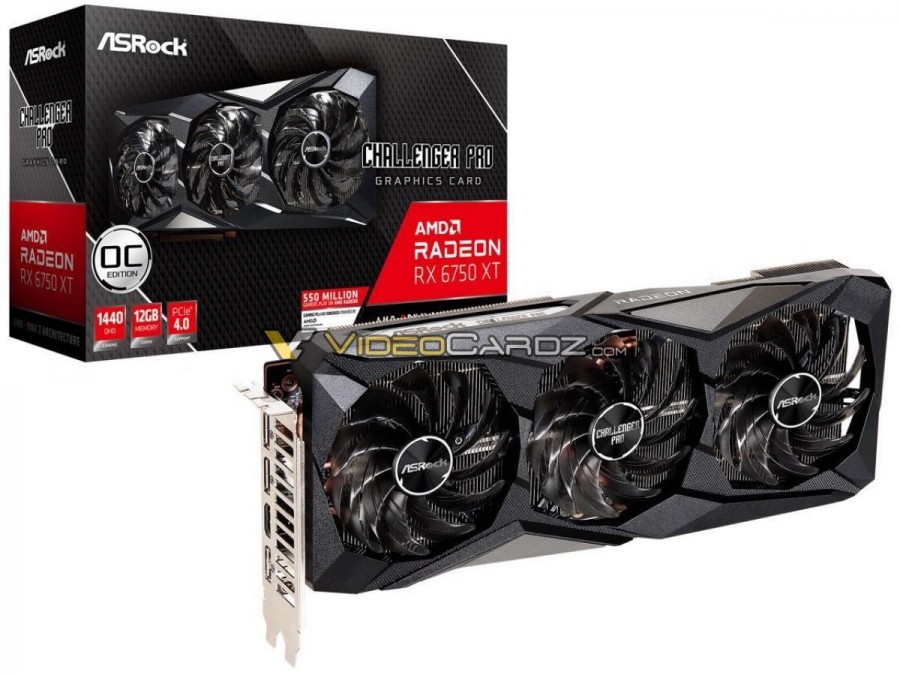 ASROCK-Radeon-RX-6750-XT-12GB-Challenger-Pro-OC