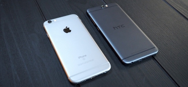 HTC One A9 & iPhone 6s HTC One A9 & iPhone 6s