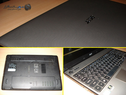 لپ تاپ Acer 5741G از زوایای مختلف لپ تاپ Acer 5741G از زوایای مختلف