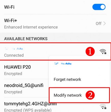 تغییر dns در گوشی شیائومی